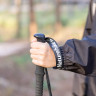 Палка треккинговая NATUREHIKE ST01 6061 AL NH17D001-Z с 3 узлами женская 57-120 золотой 6975641885597